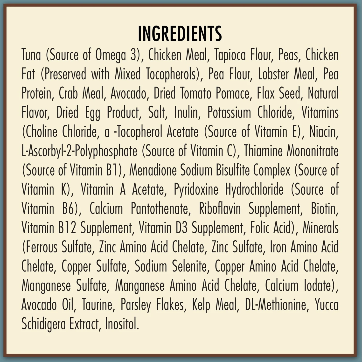 AvoDerm Grain-Free Tuna With Lobster & Crab Meal Dry Cat Food 6 AvoDerm Grain-Free Tuna With Lobster & Crab Meal Dry Cat Food - Image 4