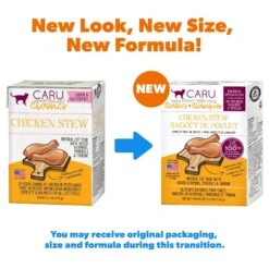 Caru Classic Chicken Stew Grain-Free Wet Cat Food -PurePet Bites Shop 145134 PT1. AC SS1800 V1700602600