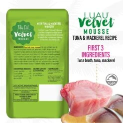 Tiki Cat Luau Velvet Mousse Tuna & Mackerel Grain-Free Wet Cat Food, 2.8-oz Pouch, Case Of 12 -PurePet Bites Shop 145191 PT2. AC SS1800 V1700169536