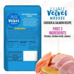 Tiki Cat Luau Velvet Mousse Chicken & Salmon Grain-Free Wet Cat Food, 2.8-oz Pouch, Case Of 12 -PurePet Bites Shop 145193 PT2. AC SS1800 V1700168870