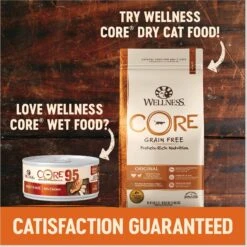 Wellness CORE 95% Turkey Grain-Free Canned Cat Food -PurePet Bites Shop 145492 PT4. AC SS1800 V1695837055