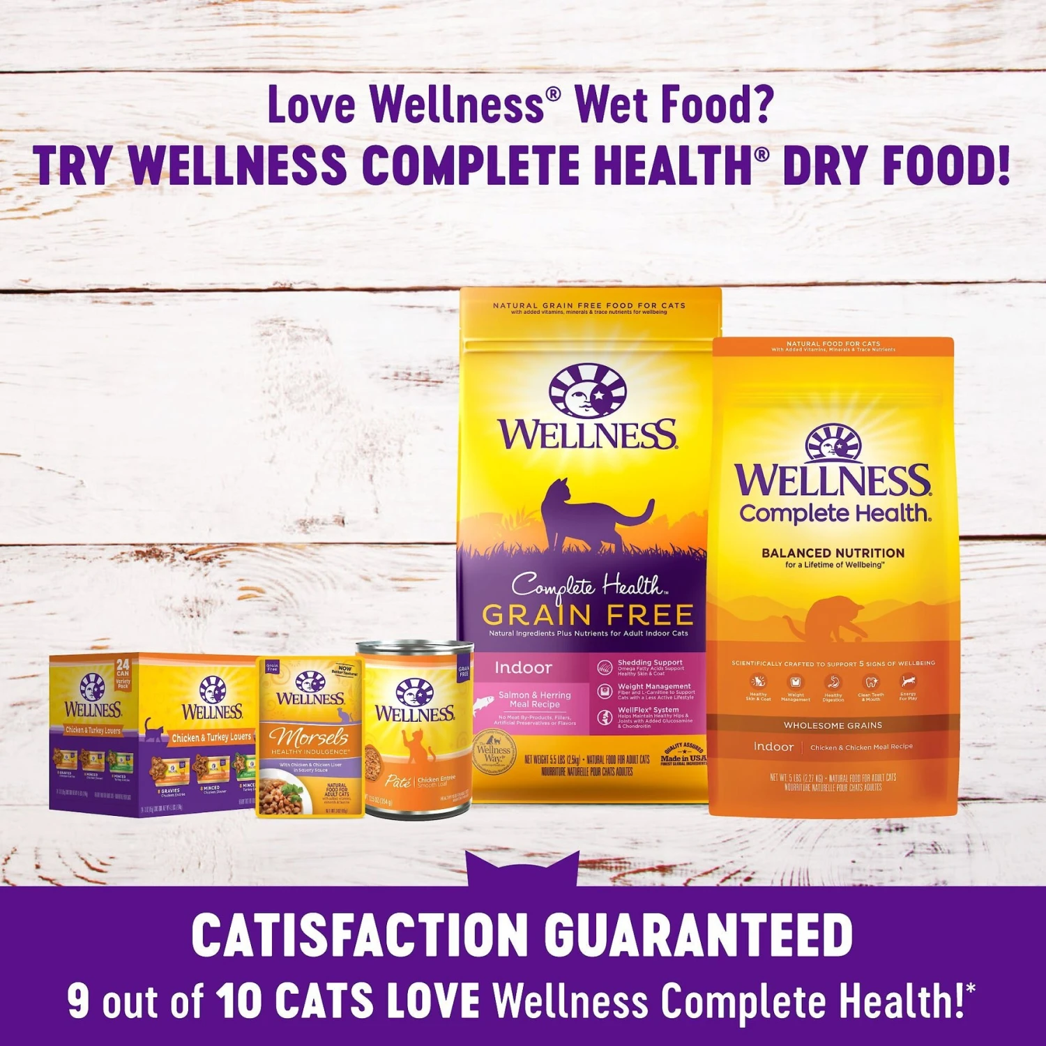 Wellness Healthy Indulgence Gravies Grain-Free Variety Pack Cat Food Pouches 7 Wellness Healthy Indulgence Gravies Grain-Free Variety Pack Cat Food Pouches - Image 5