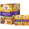 Wellness Healthy Indulgence Shreds Grain-Free Variety Pack Cat Food Pouches -PurePet Bites Shop 145535 MAIN. AC SS1800 V1626188472