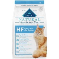 Blue Buffalo Natural Veterinary Diet HF Hydrolyzed For Food Intolerance Grain-Free Dry Cat Food