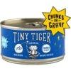 Tiny Tiger Chunks In Gravy Tuna Recipe Grain-Free Canned Cat Food -PurePet Bites Shop 147754 Main. AC SS1800 V1558459954