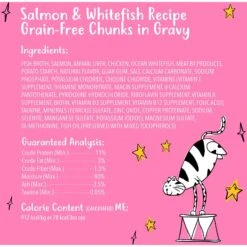 Tiny Tiger Chunks In Gravy Salmon & Whitefish Recipe Grain-Free Canned Cat Food -PurePet Bites Shop 147758 PT5. AC SS1800 V1687286233