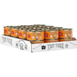 Tiny Tiger Chunks In Gravy Turkey Recipe Grain-Free Canned Cat Food -PurePet Bites Shop 147760 PT1. AC SS1800 V1545428664