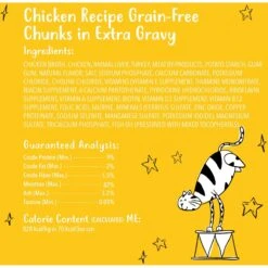 Tiny Tiger Chunks In EXTRA Gravy Chicken Recipe Grain-Free Canned Cat Food -PurePet Bites Shop 147780 PT5. AC SS1800 V1687283979