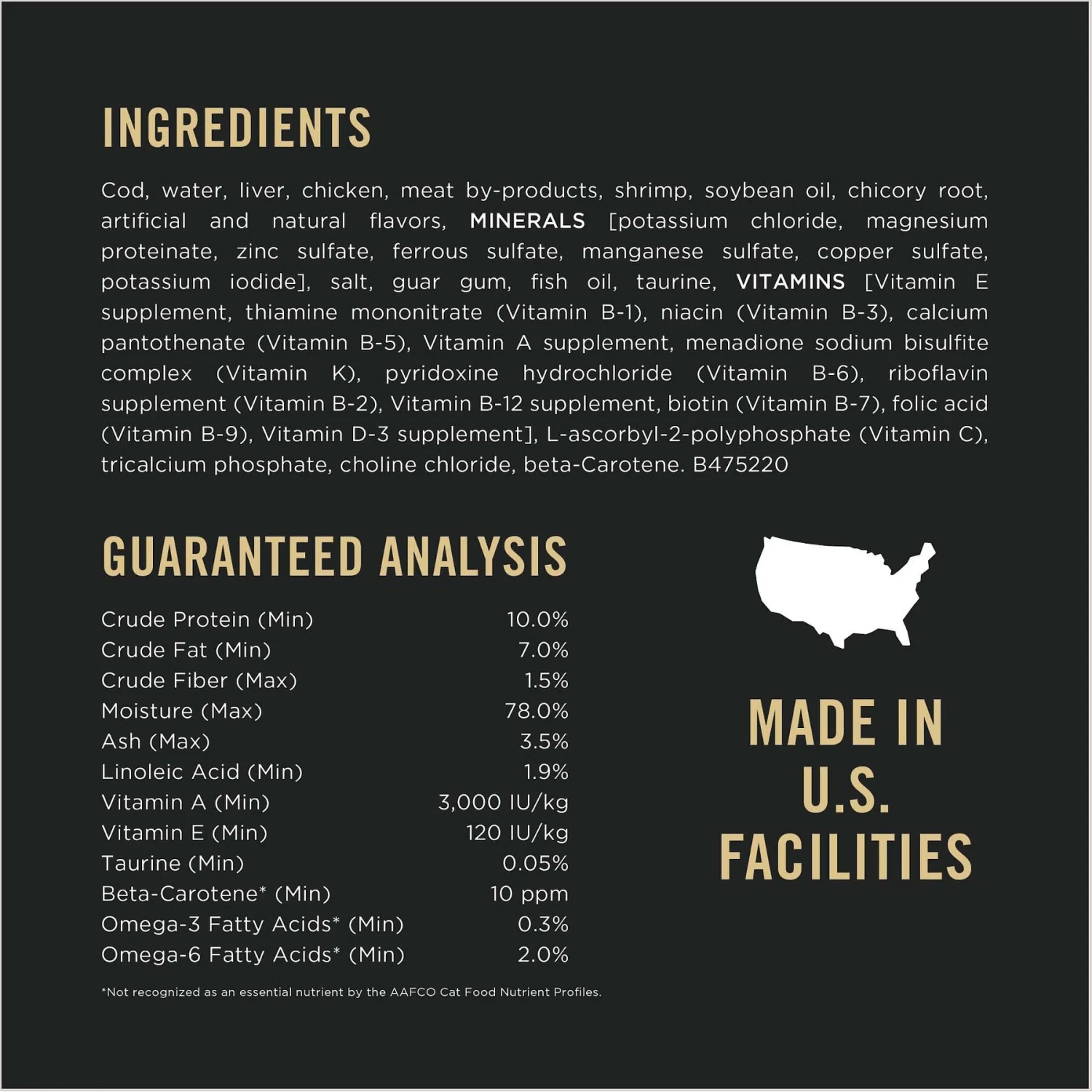 Purina Pro Plan Prime Plus 7+ Classic Cod & Shrimp Grain-Free Entree Canned Cat Food 7 Purina Pro Plan Prime Plus 7+ Classic Cod & Shrimp Grain-Free Entree Canned Cat Food - Image 5