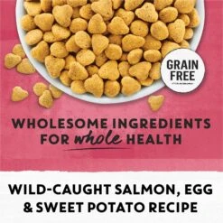 Purina Beyond Simply Indoor Wild-Caught Salmon, Egg & Sweet Potato Recipe Grain-Free Dry Cat Food 13 Purina Beyond Simply Indoor Wild-Caught Salmon, Egg & Sweet Potato Recipe Grain-Free Dry Cat Food -PurePet Bites Shop 148008 PT2. AC SS1800 V1699396604