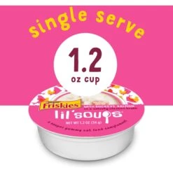 Friskies Lil' Soups With Sockeye Salmon In A Velvety Chicken Broth Lickable Cat Food Topper -PurePet Bites Shop 148066 PT3. AC SS1800 V1700156976