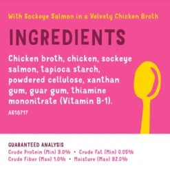 Friskies Lil' Soups With Sockeye Salmon In A Velvety Chicken Broth Lickable Cat Food Topper -PurePet Bites Shop 148066 PT4. AC SS1800 V1700162561