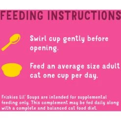 Friskies Lil' Soups With Sockeye Salmon In A Velvety Chicken Broth Lickable Cat Food Topper -PurePet Bites Shop 148066 PT8. AC SS1800 V1534190245