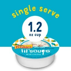 Friskies Lil' Soups With Tuna In A Velvety Chicken Broth Lickable Cat Treats -PurePet Bites Shop 148070 PT3. AC SS1800 V1695847917