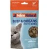 Feline Natural Beef Healthy Bites Grain-Free Freeze-Dried Cat Treats, 1.76-oz Bag -PurePet Bites Shop 149476 MAIN. AC SS1800 V1693235530