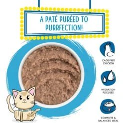 Weruva Slide N' Serve Jeopurrdy Licious Chicken Dinner Pate Grain-Free Cat Food Pouches -PurePet Bites Shop 149522 PT1. AC SS1800 V1674163570