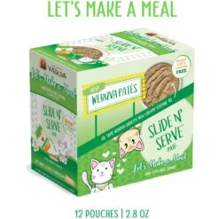 Weruva Slide N' Serve Let's Make A Meal Lamb & Mackerel Dinner Pate Grain-Free Cat Food Pouches -PurePet Bites Shop 149525 PT7. AC SS1800 V1674073871
