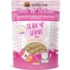 Weruva Slide N' Serve Meal Of Fortune Chicken Breast Dinner With Chicken Liver Pate Grain-Free Cat Food Pouches -PurePet Bites Shop 149531 MAIN. AC SS1800 V1674073809