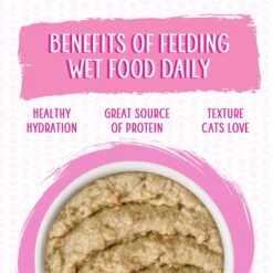 Weruva Slide N' Serve Meal Of Fortune Chicken Breast Dinner With Chicken Liver Pate Grain-Free Cat Food Pouches -PurePet Bites Shop 149531 PT5. AC SS1800 V1674162084