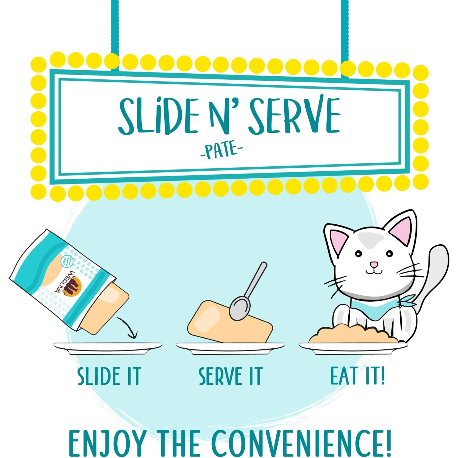 Weruva Slide N' Serve Name 'Dat Tuna Tuna Dinner Pate Grain-Free Cat Food Pouches 7 Weruva Slide N' Serve Name 'Dat Tuna Tuna Dinner Pate Grain-Free Cat Food Pouches - Image 5