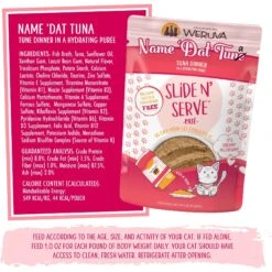 Weruva Slide N' Serve Name 'Dat Tuna Tuna Dinner Pate Grain-Free Cat Food Pouches 17 Weruva Slide N' Serve Name 'Dat Tuna Tuna Dinner Pate Grain-Free Cat Food Pouches -PurePet Bites Shop 149534 PT6. AC SS1800 V1674073812