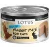 Lotus Rabbit Grain-Free Pate Canned Cat Food -PurePet Bites Shop 149683 MAIN. AC SS1800 V1582308808