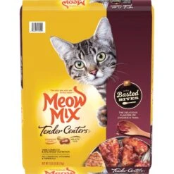 Meow Mix Tender Centers Basted Bites Chicken & Tuna Flavor Dry Cat Food