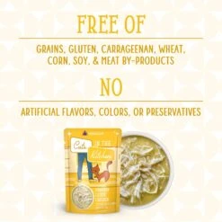 Weruva Cats In The Kitchen Pumpkin Lickin' Chicken In Pumpkin Soup Grain-Free Cat Food Pouches -PurePet Bites Shop 149771 PT5. AC SS1800 V1700860158