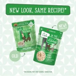 Weruva Cats In The Kitchen Chick Magnet Chicken & Mackerel Recipe Grain-Free Cat Food Pouches -PurePet Bites Shop 149772 PT1. AC SS1800 V1700860162