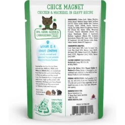 Weruva Cats In The Kitchen Chick Magnet Chicken & Mackerel Recipe Grain-Free Cat Food Pouches -PurePet Bites Shop 149772 PT3. AC SS1800 V1700860158
