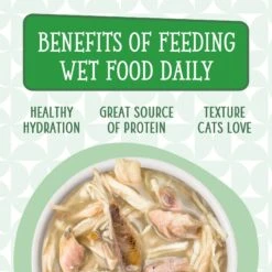 Weruva Cats In The Kitchen Chick Magnet Chicken & Mackerel Recipe Grain-Free Cat Food Pouches -PurePet Bites Shop 149772 PT6. AC SS1800 V1700860160