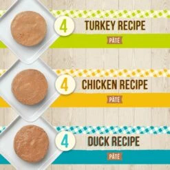 Merrick Purrfect Bistro Poultry Recipes Variety Pack Grain-Free Wet Cat Food -PurePet Bites Shop 150413 PT2. AC SS1800 V1696597867