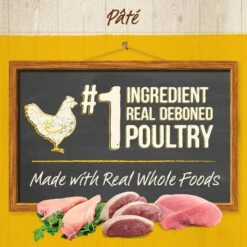 Merrick Purrfect Bistro Poultry Recipes Variety Pack Grain-Free Wet Cat Food -PurePet Bites Shop 150413 PT5. AC SS1800 V1696540903