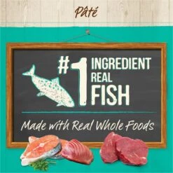 Merrick Purrfect Bistro Seafood Recipes Variety Pack Grain-Free Wet Cat Food -PurePet Bites Shop 150415 PT5. AC SS1800 V1696538805