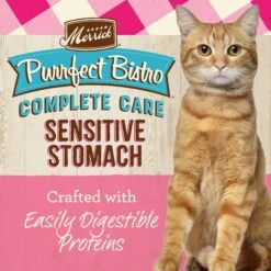 Merrick Purrfect Bistro Complete Care Grain- Free Sensitive Stomach Recipe Dry Cat Food -PurePet Bites Shop 150419 PT2. AC SS1800 V1638042406