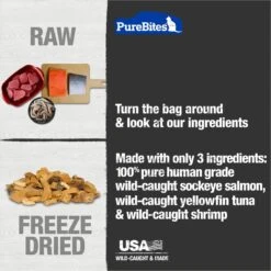 PureBites Ocean Medley Freeze-Dried Raw Cat Treats -PurePet Bites Shop 150655 PT3. AC SS1800 V1677600916