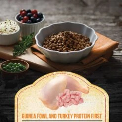 Fussie Cat Market Fresh Guinea Fowl & Turkey Meal Recipe Grain-Free Dry Cat Food -PurePet Bites Shop 152791 PT1. AC SS1800 V1642550549
