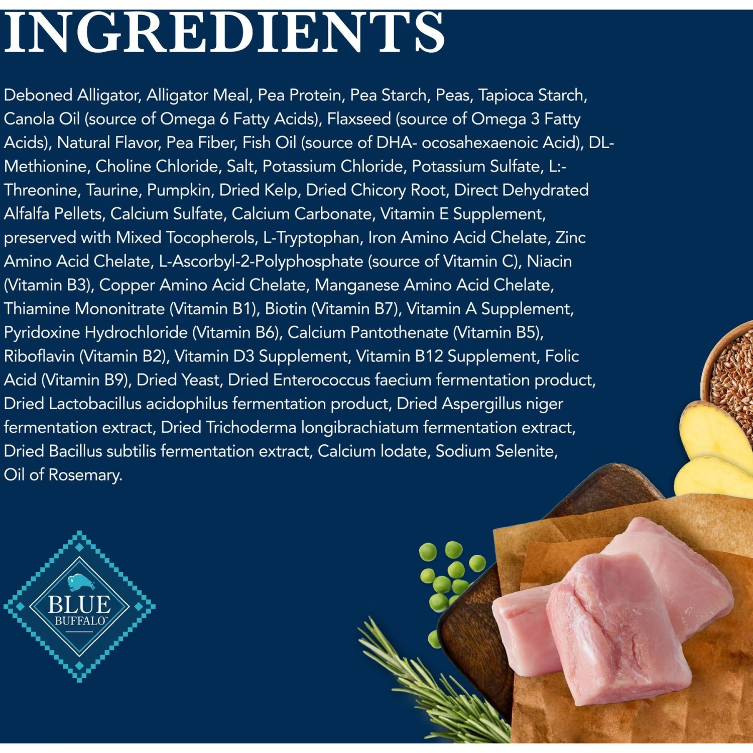 Blue Buffalo Natural Veterinary Diet NP Novel Protein Alligator Grain-Free Dry Cat Food 7 Blue Buffalo Natural Veterinary Diet NP Novel Protein Alligator Grain-Free Dry Cat Food - Image 5