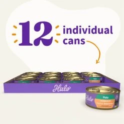 Halo Chicken Recipe With Real Whole Chicken Grain-Free Kitten Wet Food -PurePet Bites Shop 153680 PT2. AC SS1800 V1682346231
