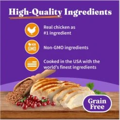 Halo Chicken Recipe With Real Whole Chicken Grain-Free Kitten Wet Food -PurePet Bites Shop 153680 PT3. AC SS1800 V1682352085