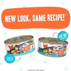 BFF OMG Crazy 4 U! Chicken & Salmon Dinner In Gravy Grain-Free Canned Cat Food -PurePet Bites Shop 154843 PT8. AC SS1800 V1646866099