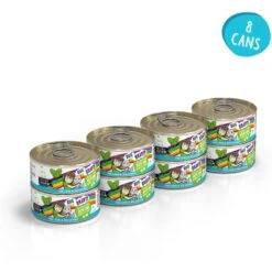 BFF OMG Selfie Cam! Chicken & Lamb Dinner In Gravy Grain-Free Canned Cat Food -PurePet Bites Shop 154851 PT1. AC SS1800 V1646842937