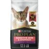 Purina Pro Plan Sensitive Skin & Stomach Turkey & Oat Meal Formula Dry Cat Food -PurePet Bites Shop 155234 MAIN. AC SS1800 V1649115117