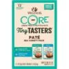 Wellness CORE Tiny Tasters Tuna & Salmon, Tuna Pate Sea Variety Pack Grain-Free Cat Food Pouches -PurePet Bites Shop 155332 MAIN. AC SS1800 V1695828592