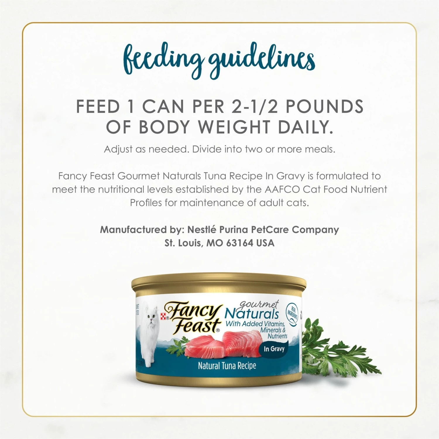 Fancy Feast Gourmet Naturals Tuna Recipe In Gravy Canned Cat Food 10 Fancy Feast Gourmet Naturals Tuna Recipe In Gravy Canned Cat Food - Image 8