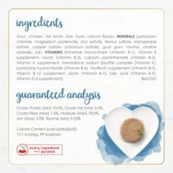 Fancy Feast Gourmet Naturals Trout & Tuna Recipe Pate Canned Cat Food, 3-oz, Case Of 12 -PurePet Bites Shop 155547 PT5. AC SS1800 V1677102396