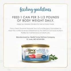 Fancy Feast Gourmet Naturals Trout & Tuna Recipe Pate Canned Cat Food, 3-oz, Case Of 12 -PurePet Bites Shop 155547 PT7. AC SS1800 V1677102857