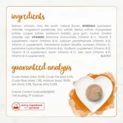 Fancy Feast Gourmet Naturals Wild Alaskan Salmon Recipe Pate Canned Cat Food, 3-oz, Case Of 12 -PurePet Bites Shop 155549 PT5. AC SS1800 V1677103478