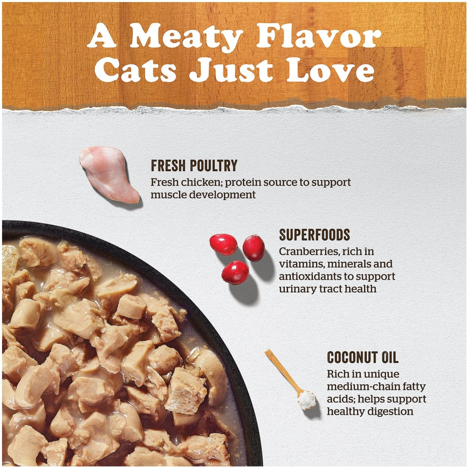 Now Fresh Grain-Free Minced Chicken Recipe Wet Cat Food 5 Now Fresh Grain-Free Minced Chicken Recipe Wet Cat Food - Image 3