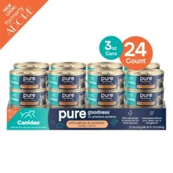 CANIDAE Adore Grain-Free Salmon & Whitefish In Broth Canned Cat Food 12 CANIDAE Adore Grain-Free Salmon & Whitefish In Broth Canned Cat Food -PurePet Bites Shop 157473 PT3. AC SS1800 V1657656008